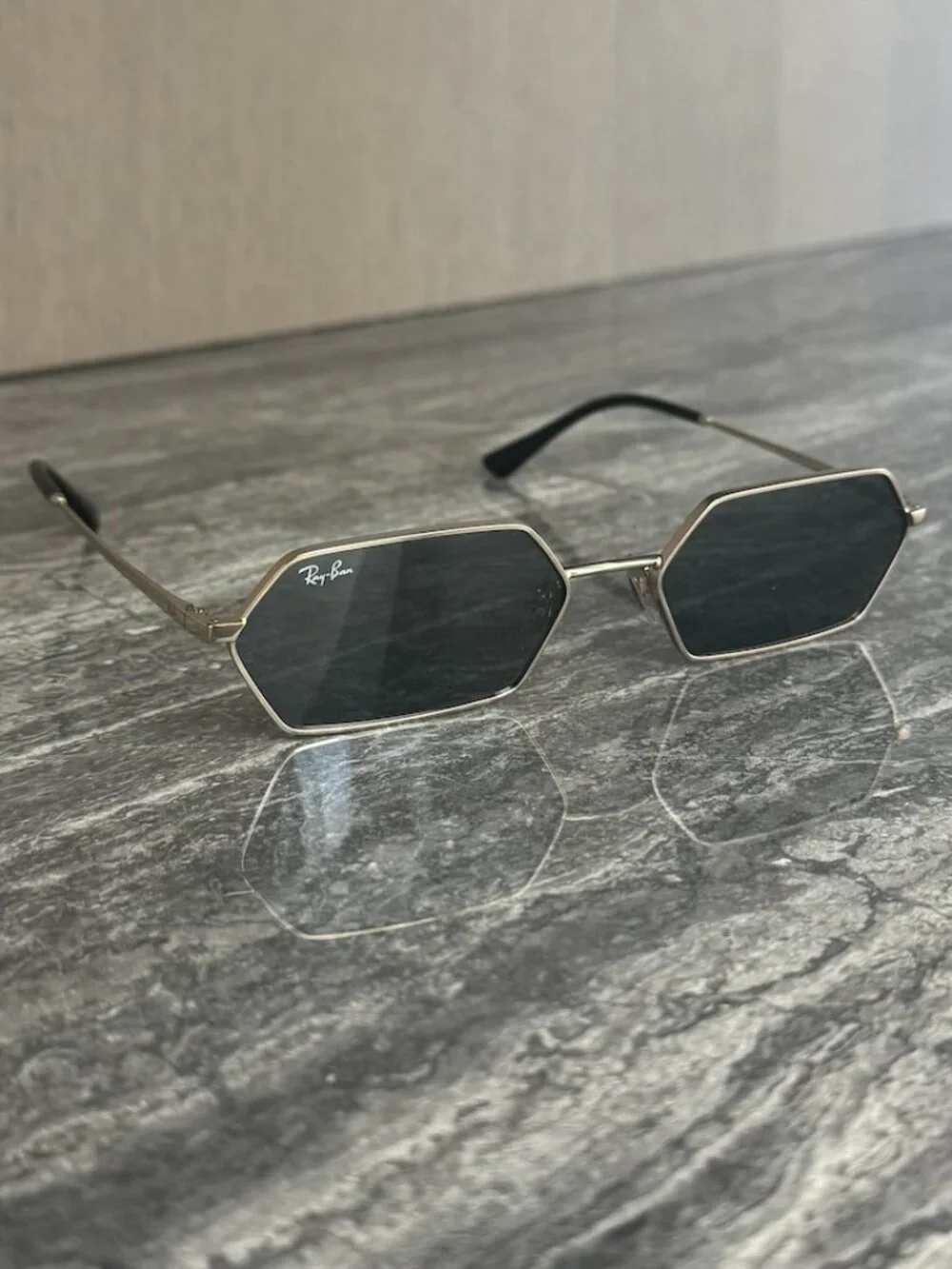 BRAND NEW Ray-Ban RB3728 Gold Sunglasses